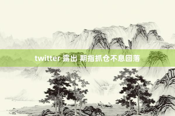 twitter 露出 期指抓仓不息回落