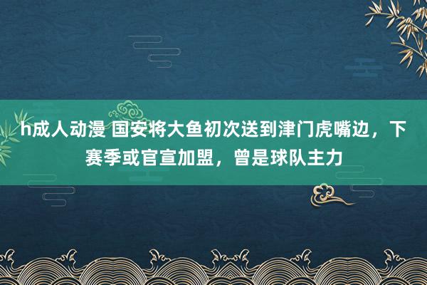 h成人动漫 国安将大鱼初次送到津门虎嘴边，下赛季或官宣加盟，曾是球队主力