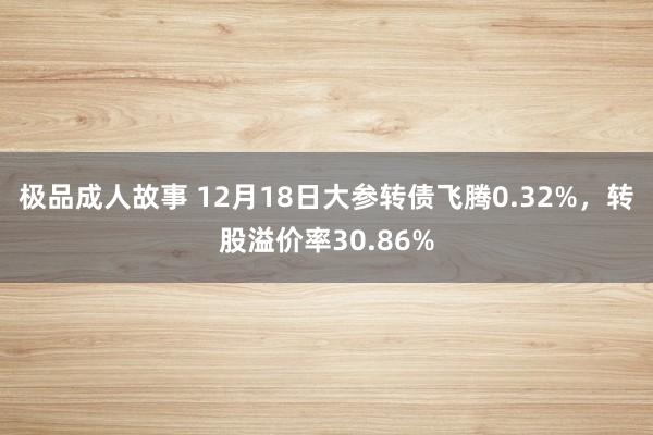 极品成人故事 12月18日大参转债飞腾0.32%，转股溢价率30.86%